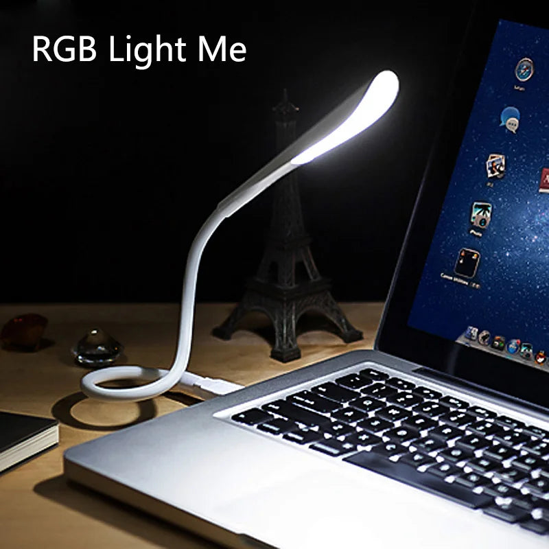Mini USB Light Portable Laptops Touch Sensor LED Book Light for Power Bank PC Laptops Book Night Lighting