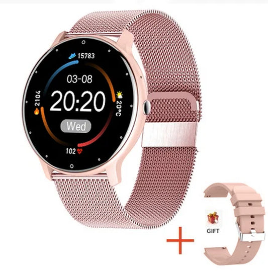 2024 New Smart Watch Men Full Touch Screen Sport Fitness Watches Waterproof Bluetooth Call for Android Ios Smartwatch Women