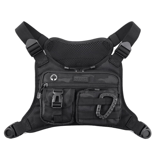 Chest Bag for Men, Tactical Inspired Sports Utility Chest Pack, EDC Pouch Bag...